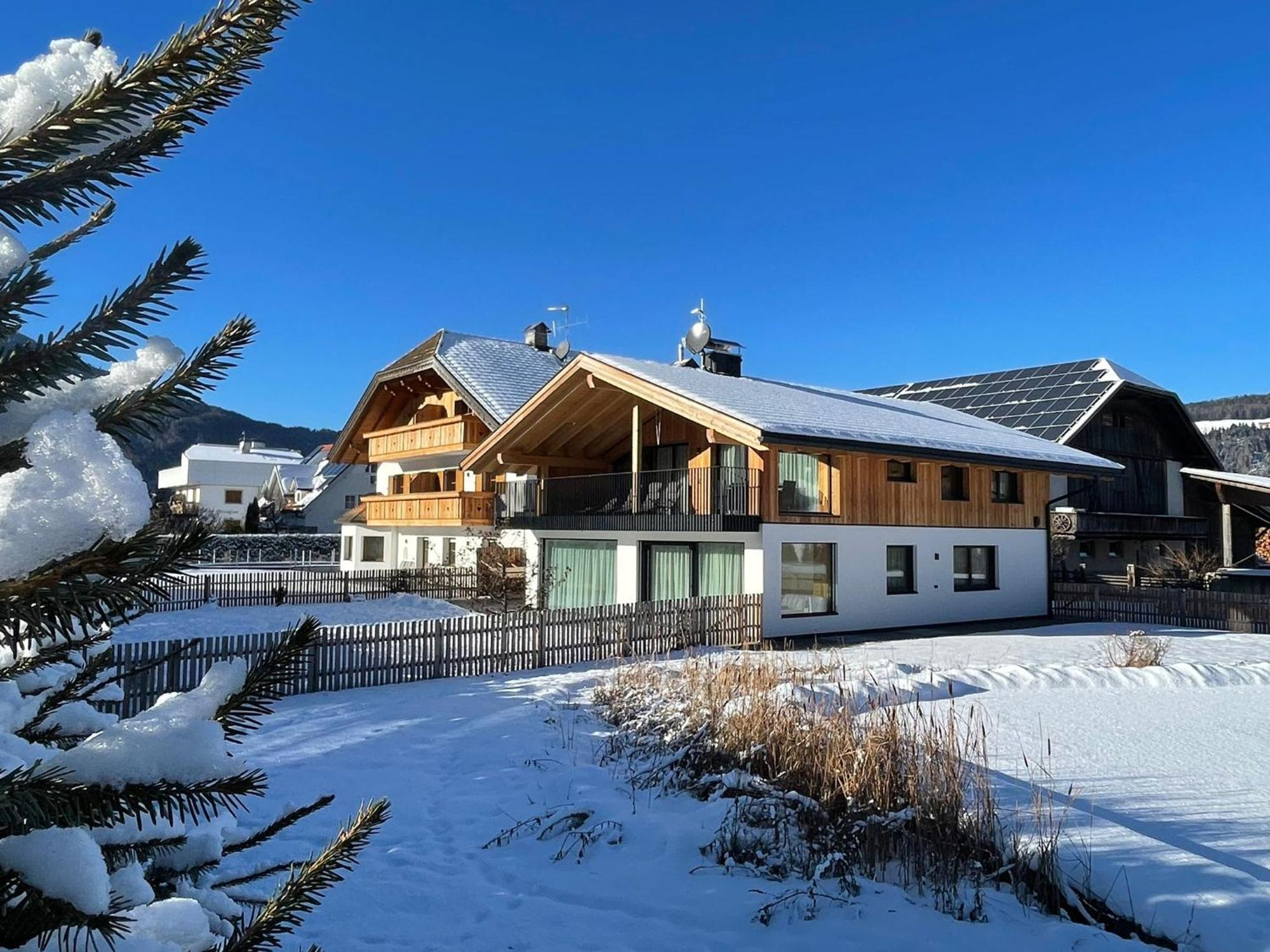 App - Chalet Unterhoelzlhof Olang Exteriör bild